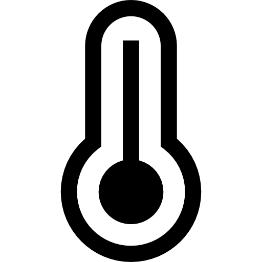 Dibujo de un termómetro
